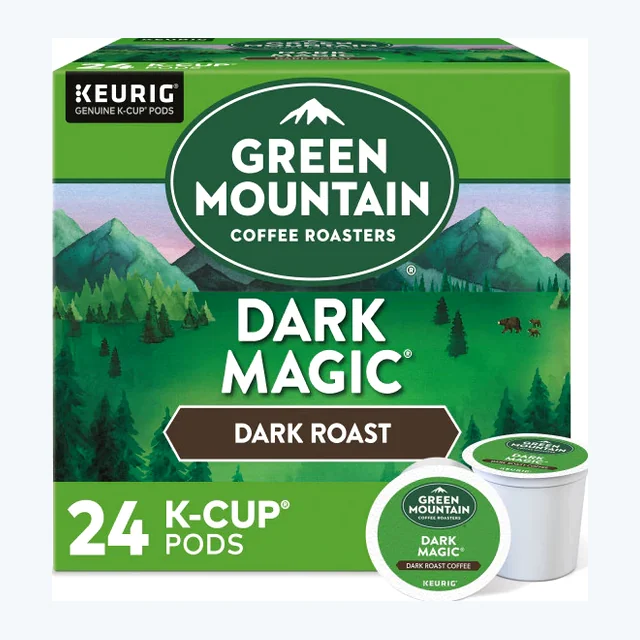 Green Mountain Dark Magic K-Cups, Dark Roast – 24 Count