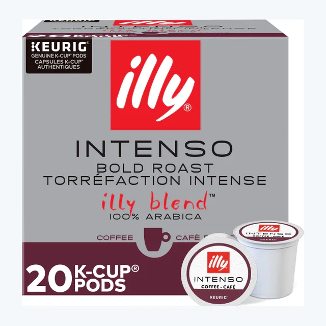 illy Intenso K-Cups, Dark Roast – 20 Count