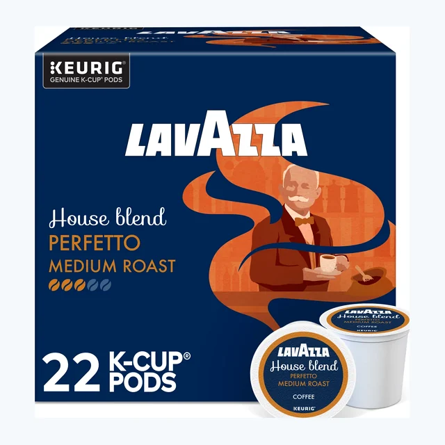 Lavazza Perfetto K-Cups, Dark Roast – 24 Count