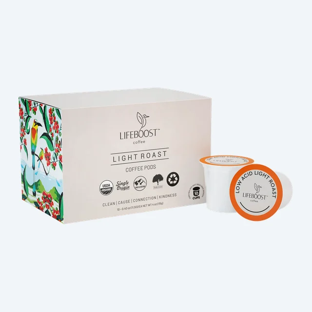 Lifeboost Light Roast K-Cups