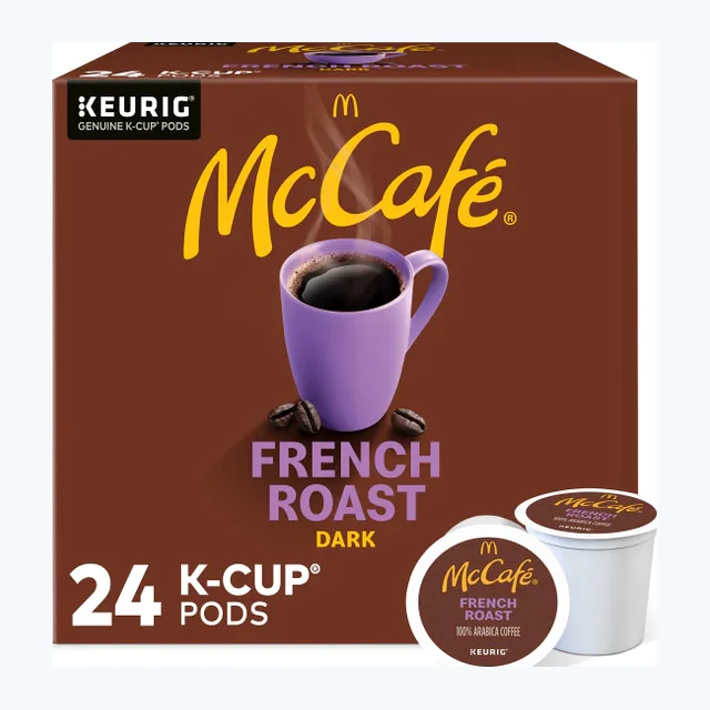 McCafé French Roast K-Cups, Dark Roast – 24 Count
