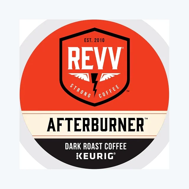 REVV Afterburner K-Cups, Extra Bold Dark Roast – 24 Count