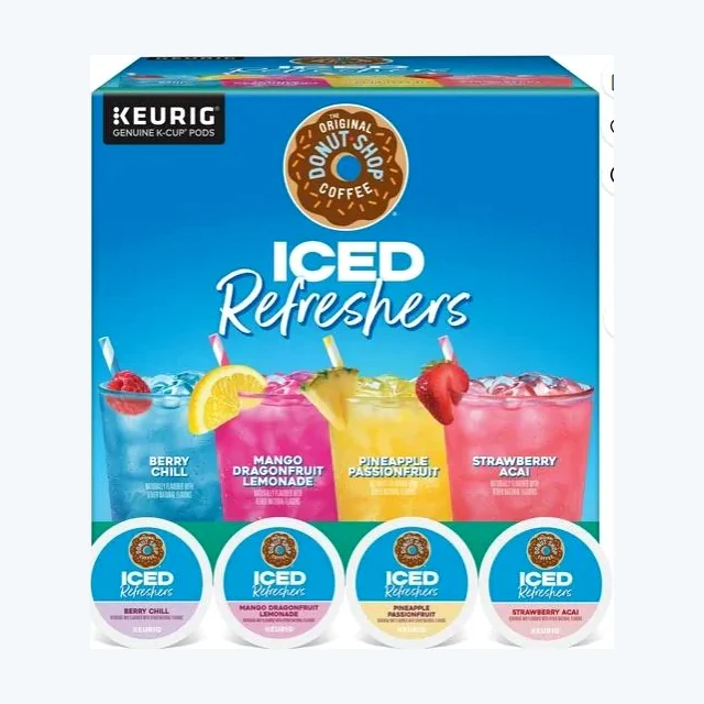 The Original Donut Shop Iced Refreshers Variety Pack K-Cups – 20 Count