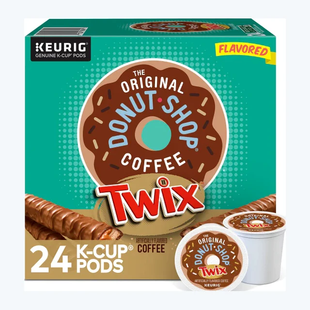 The Original Donut Shop TWIX K-Cups, Medium Roast – 24 Count