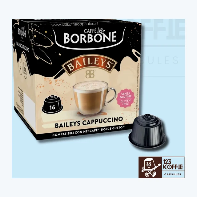 Borbone Bayles® capsules Dolce Gusto 16 stuks – romige koffielikeur