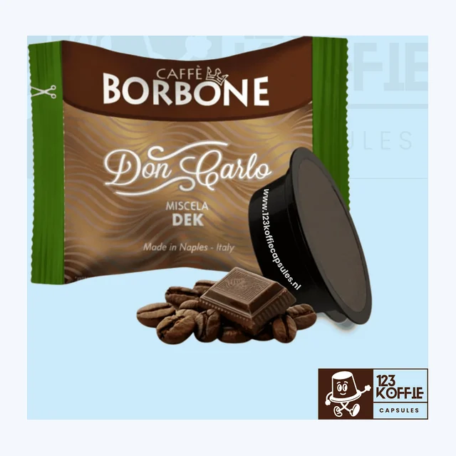 Borbone decaf capsules A Modo Mio 100 stuks – cafeïnevrije espresso