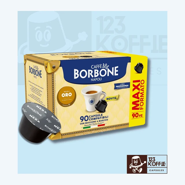 Borbone Nera capsules Dolce Gusto 90 stuks – sterke Italiaanse espresso