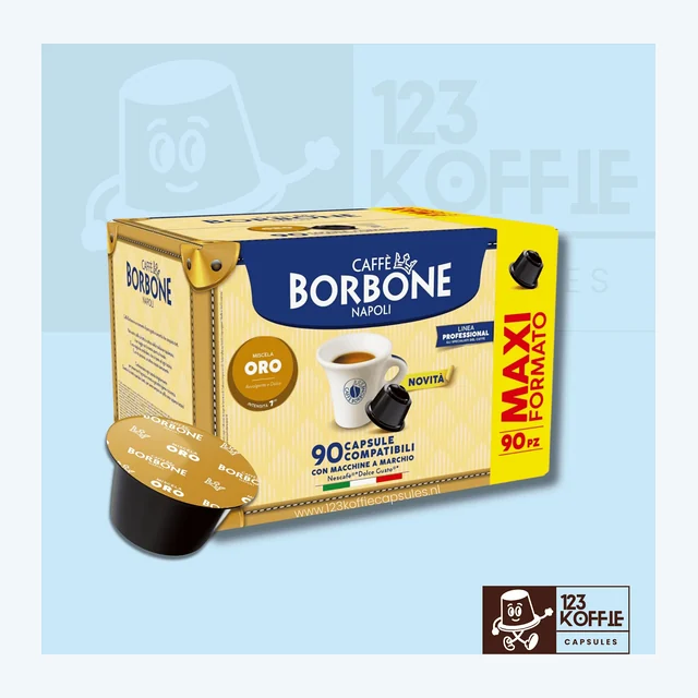 Borbone Oro capsules Dolce Gusto 90 stuks  zachte Italiaanse espresso