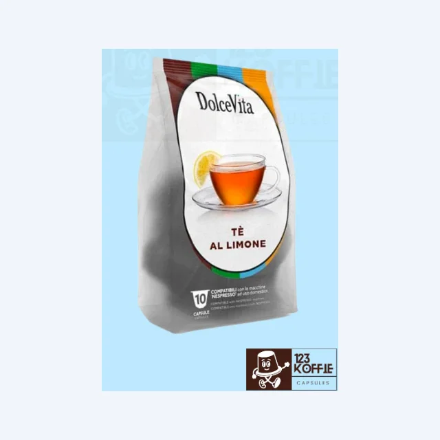 Dolce Vita Tè al Limone – 10 Nespresso® compatibele theecapsules