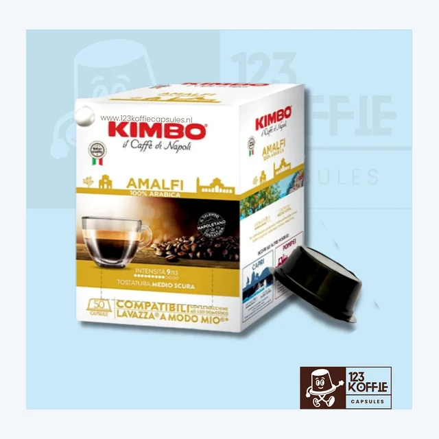 Kimbo Amalfi capsules A Modo Mio – 50 stuks