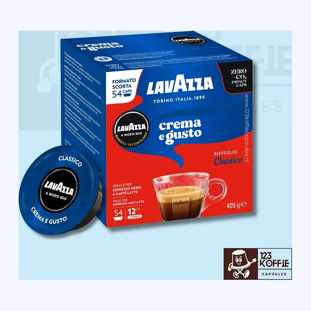 Lavazza Crema e Gusto capsules A Modo Mio 54 stuks – Intensiteit 12