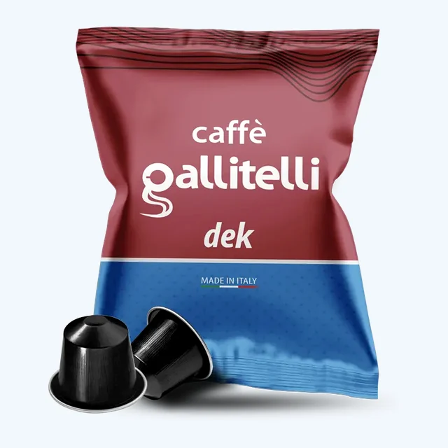 100 Capsule Gallitelli Dek compatibile Nespresso®