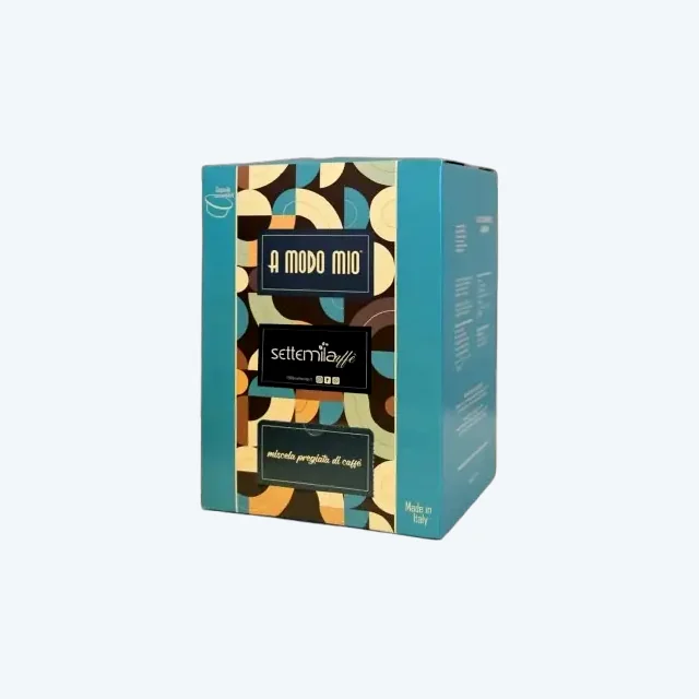 7000 Caffè Essenza - 100 Capsule Compatibili A Modo Mio