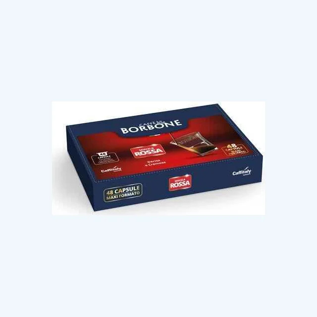 Capsule Compatibili Caffitaly – Borbone Miscela Rossa – 48 pezzi