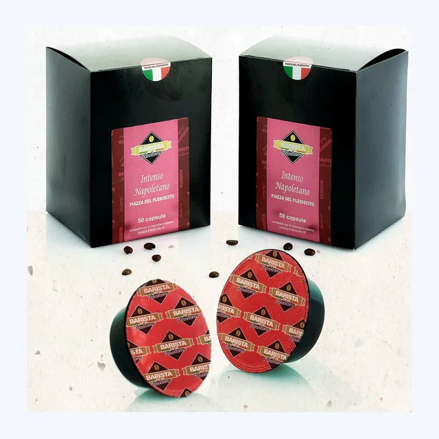 Intenso Napoletano - Piazza Plebiscito - Capsule Compatibili A Modo Mio®