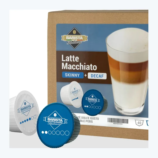 Latte Macchiato Scremato Decaffeinato -Capsule Compatibili Dolce Gusto®