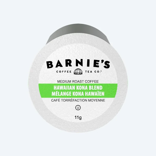Barnie's Hawaiian Kona Blend Coffee Cups (24)