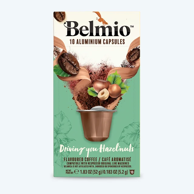 Belmio Driving you Hazelnut Capsules for Nespresso (10)