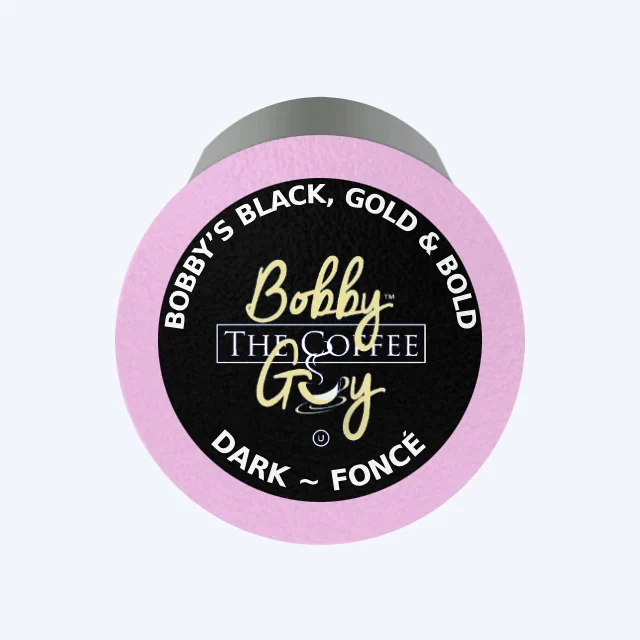 Bobby's Black, Gold & Bold Cups (24)