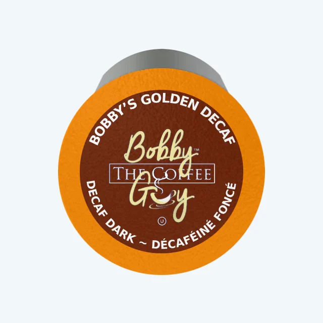 Bobby's Golden Decaf Dark Cups (24)
