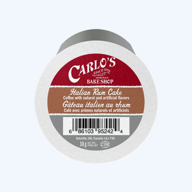 Carlo's Bake Shop Italian Rum Cake Coffee Cups (24)