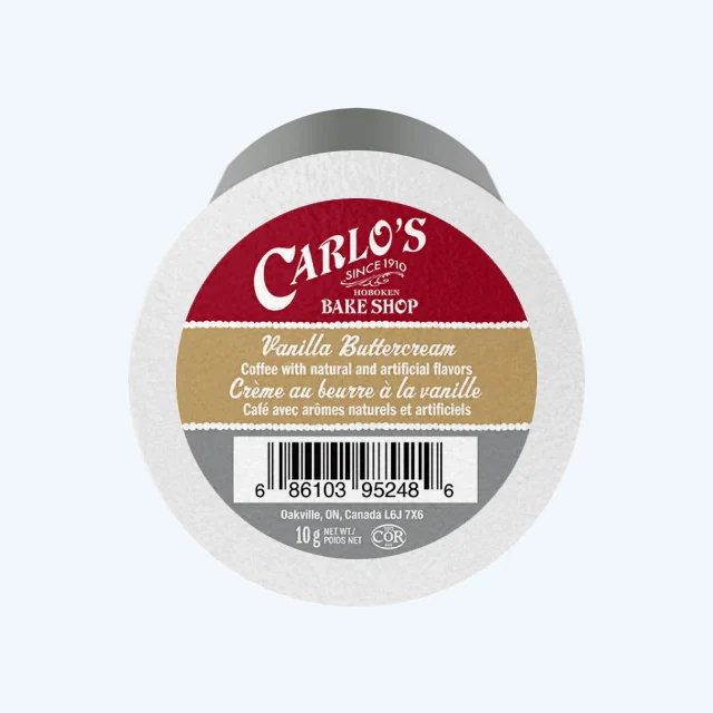 Carlo's Bake Shop Vanilla Buttercream Coffee Cups (24)