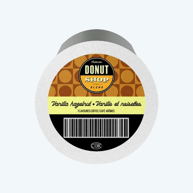Donut Shop Vanilla Hazelnut Coffee Cups (24)