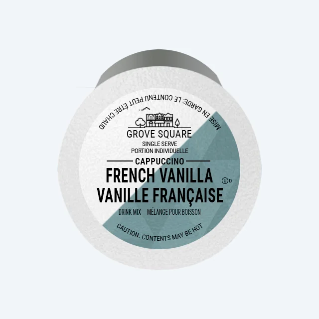 Grove Square French Vanilla Cappuccino Cups (24)