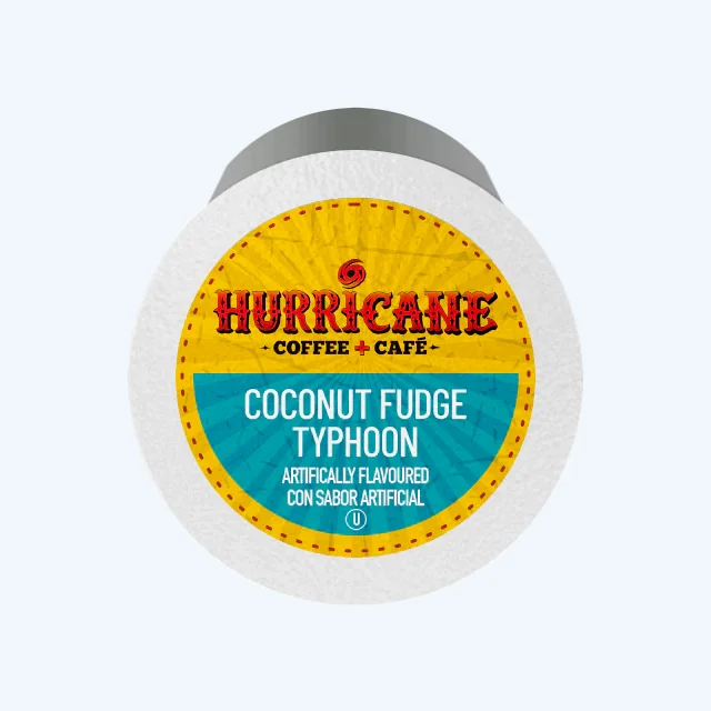 Hurricane Coconut Fudge Typhoon Coffee Cups (24)