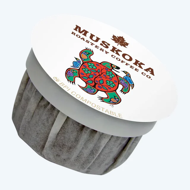 Muskoka Aki Organic 100% Compostable Coffee Cups (20)