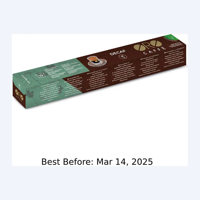 Oro Caffè Decaf Capsules for Nespresso (10)
