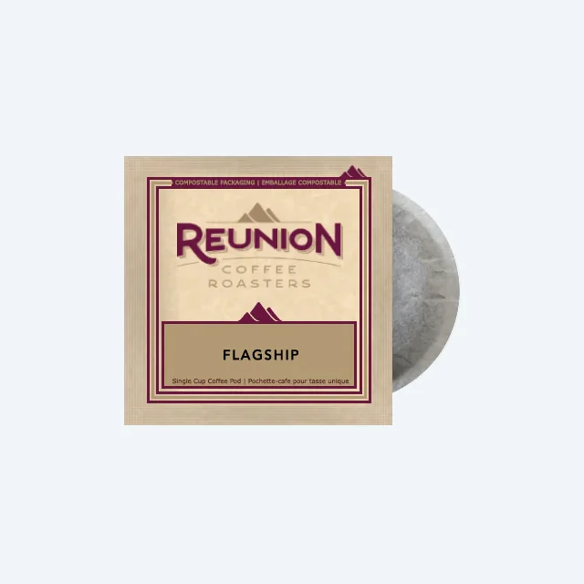 Reunion Coffee Flagship (16) - 100% Compostable Pods