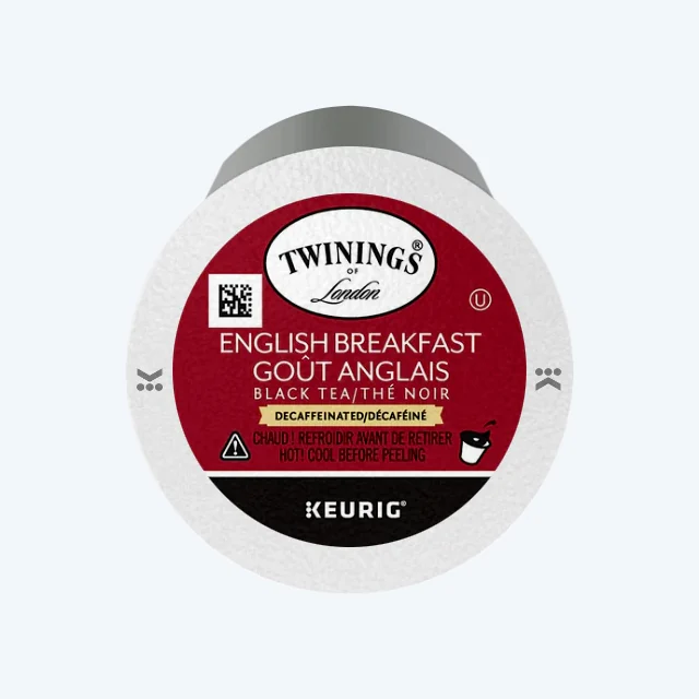 Twinings DECAF English Breakfast Tea K-Cups® (24)