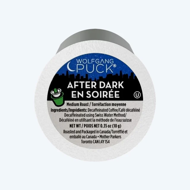 Wolfgang Puck After Dark DECAF Coffee Cups (24)