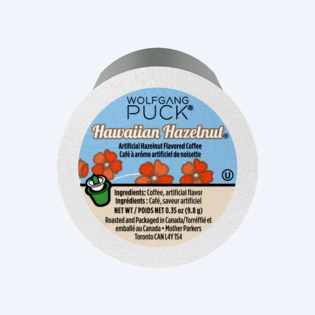 Wolfgang Puck Hawaiian Hazelnut Coffee Cups (24)