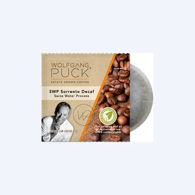 Wolfgang Puck SWP Sorrento DECAF 100% Compostable Pods (18)