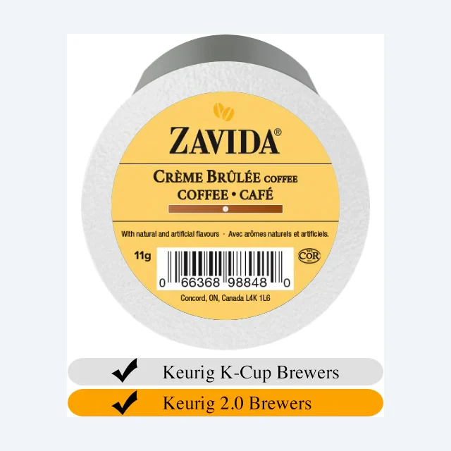 Zavida Creme Brulee Coffee Cups (24)