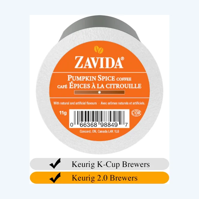 Zavida Pumpkin Spice Coffee Cups (24)