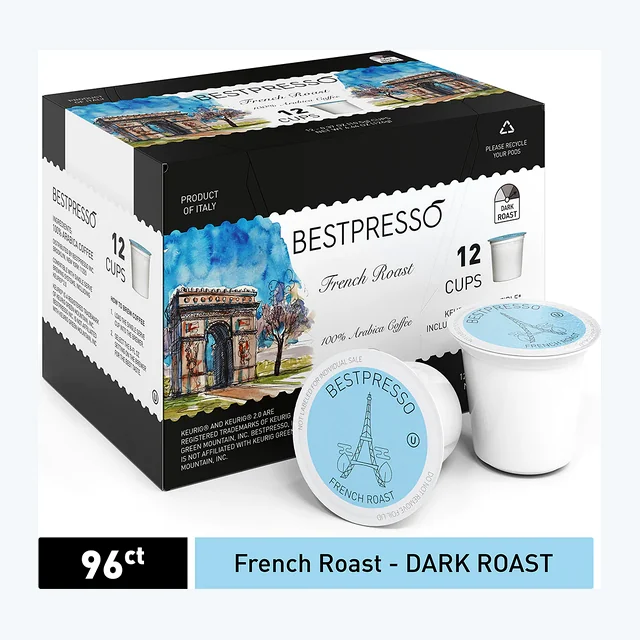 French Roast - Dark Roast - 96 Count  (Compatible with 2.0 Keurig Brewers)