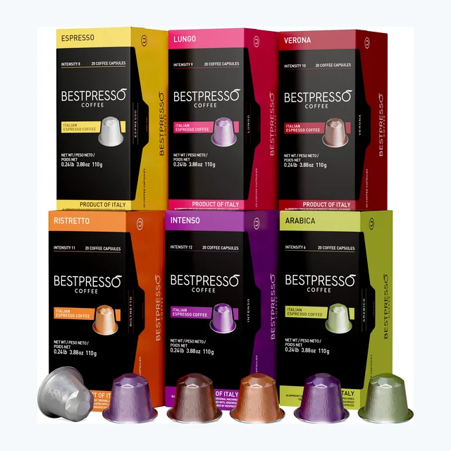 Intense Variety Pack - 120 Aluminum Capsules