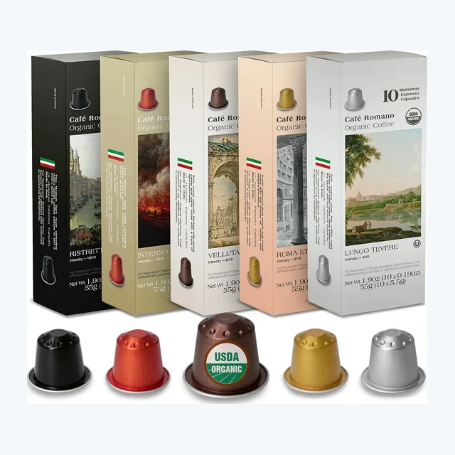 Organic USDA Café Romano Variety Pack
