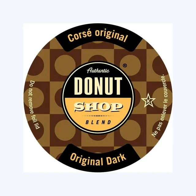 Authentic Donut Shop Dark Roast Single Serve Coffee