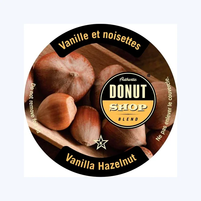 Authentic Donut Shop Vanilla Hazelnut  Single Serve Coffee
