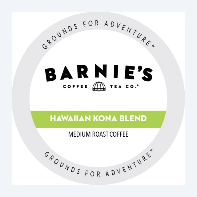 Barnie's Coffee Hawaiian Kona Blend, Single Serve