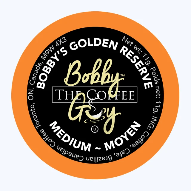 Bobby's Golden Reserve Single Serve Coffee