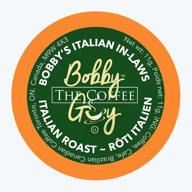 Bobby's Italian Roast Single Serve Coffee