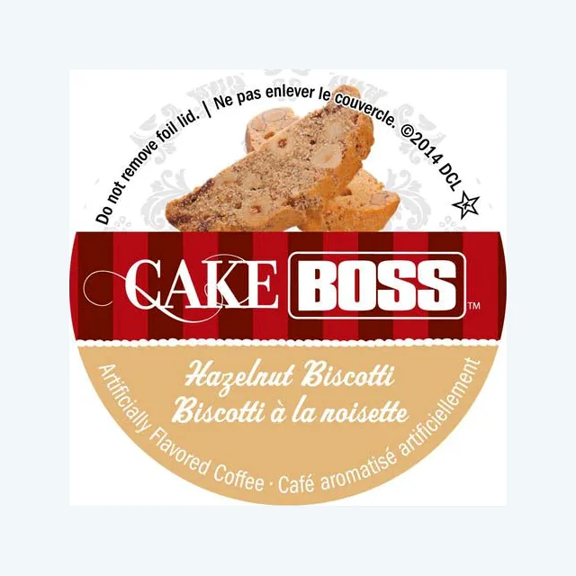 Cake Boss Hazelnut Biscotti Coffee