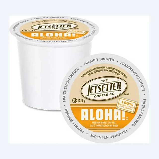 Jetsetter Aloha, Single Serve Coffee