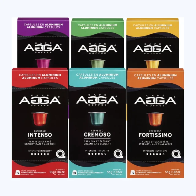 Boîte Assortie 60 Capsules | Nespresso®