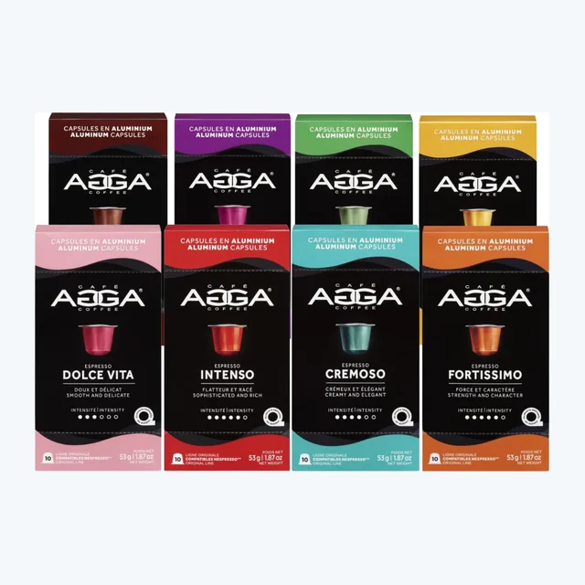 Boîte Assortie 80 Capsules | Nespresso®